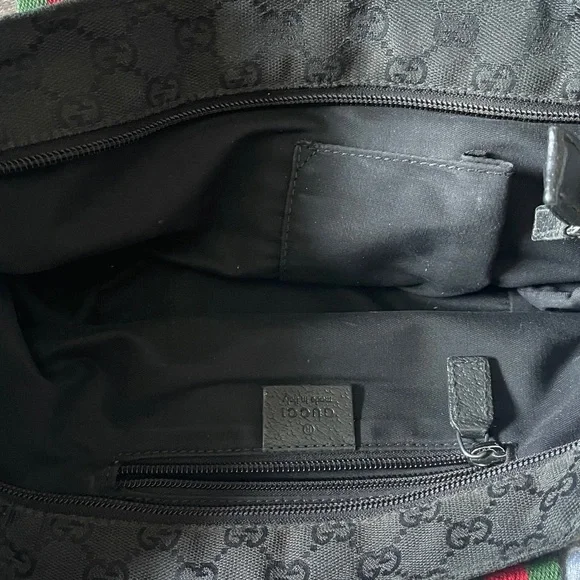Vintage Gucci GG Canvas Web Handbag - Picture 16 of 16
